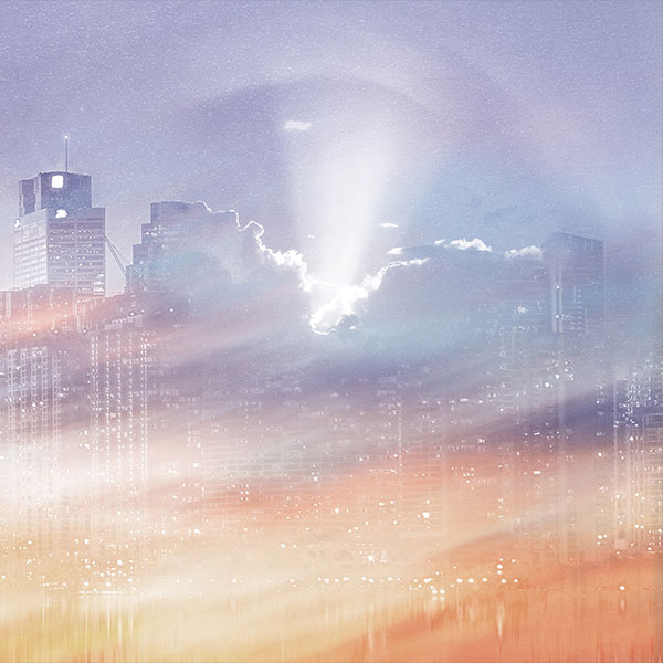 OVER THE EARTH the sun is much too bright CD Case Visual